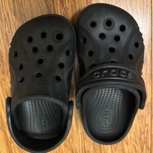 CROCS Kids Black Water Shoes